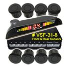 Front & rear sensor system